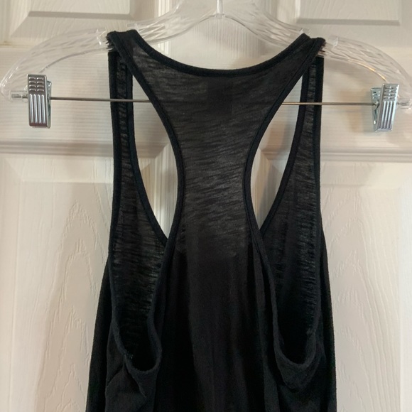 Pink Victoria’s Secret Black Racerback Tank L - Picture 6 of 6